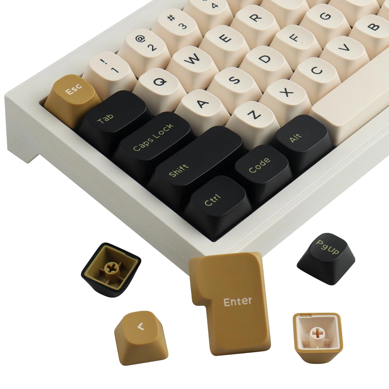 KEEZSHOP Double Shot Keycaps - ISO/ANSI LAYOUT