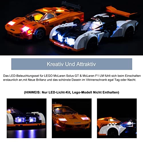 Lego Speed Champions McLaren Solus GT & McLaren F1 LM (76918)