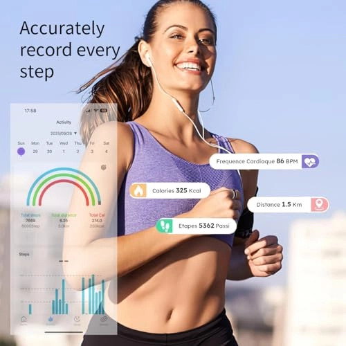 SR16 - Heart Rate Sleep Monitor Smartphone Compatible