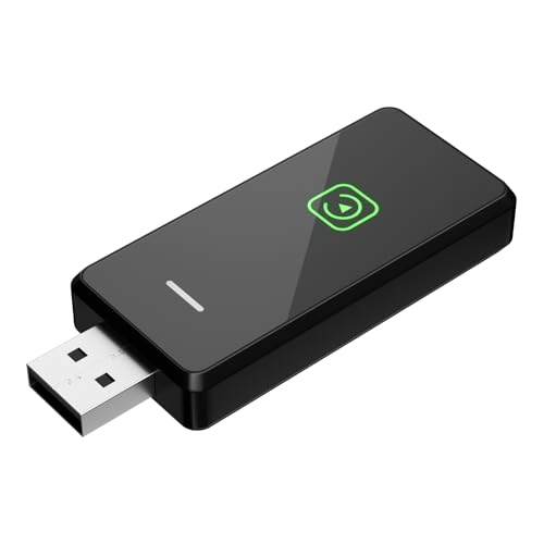 PWAYTEK Wireless CarPlay and Android Auto Adapter - Wireless iPhone iOS 10+ Android 11+