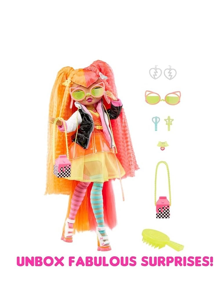 Neonlicious Fashion Doll - 11.5 inches 15 Surprises