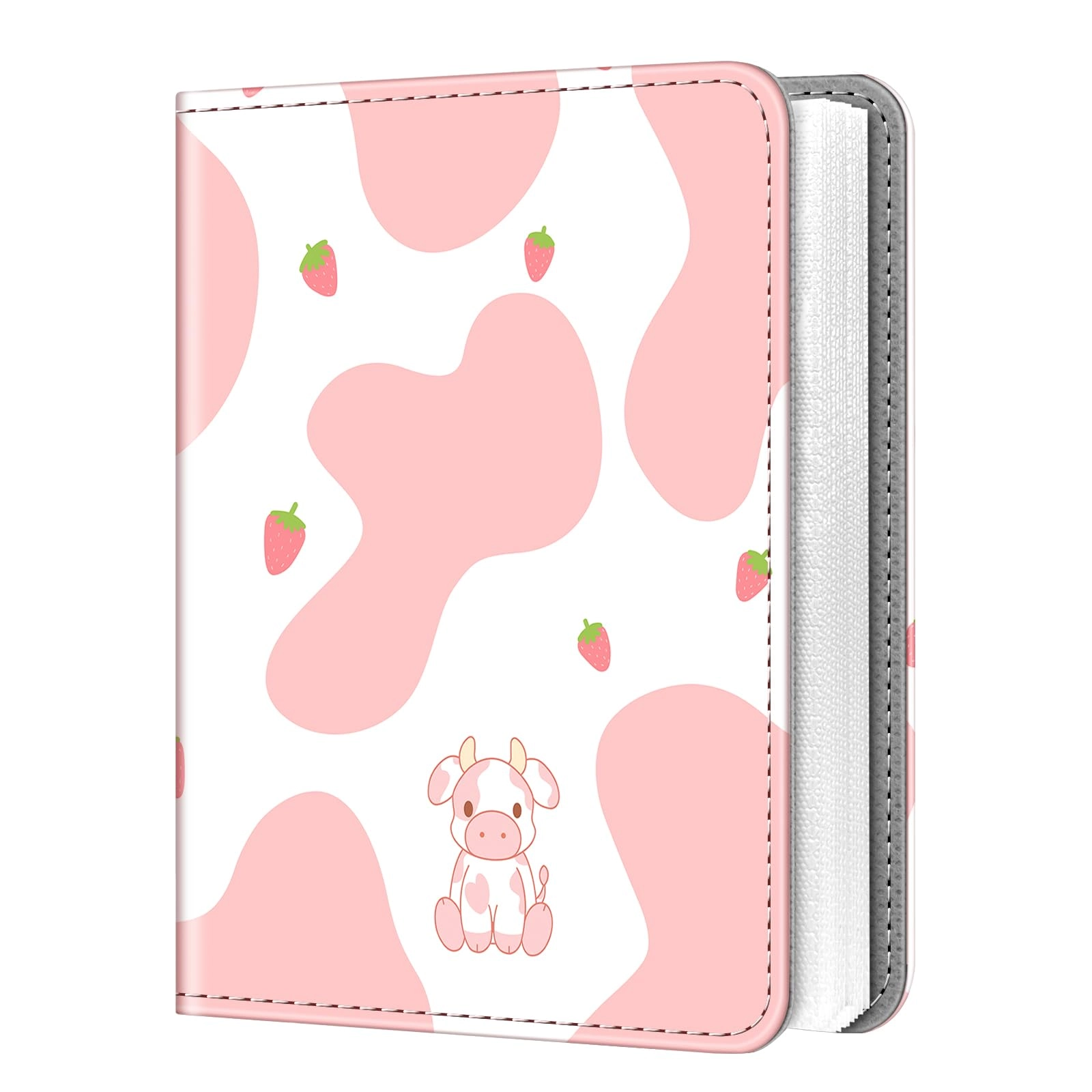 3" 104 Pockets Faux Leather Photo Album