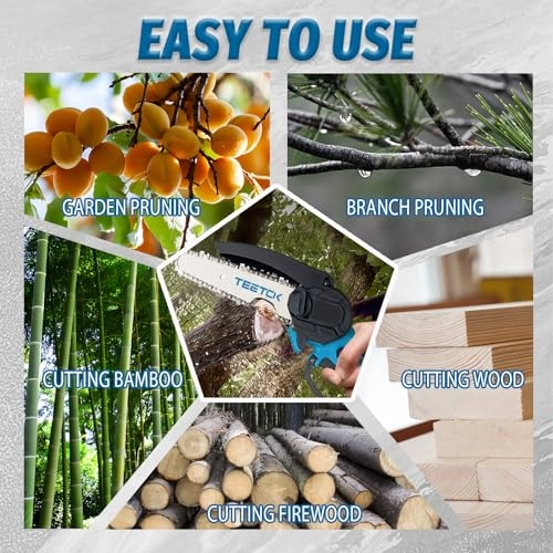 Mini Chainsaw - 6-Inch 18V Cordless