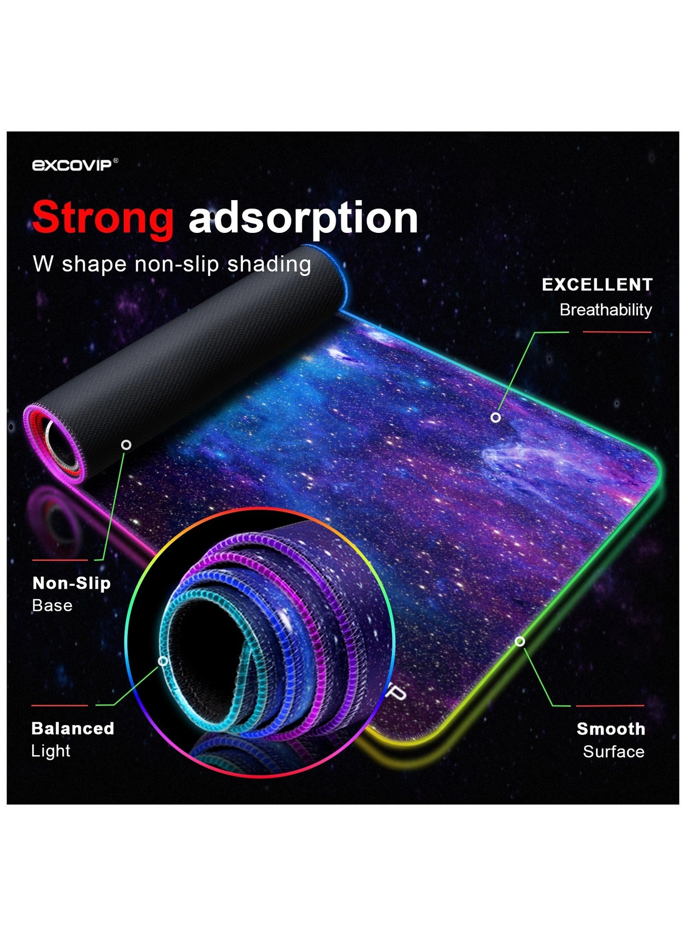 XL Gaming Mouse Pad - 80x30 cm