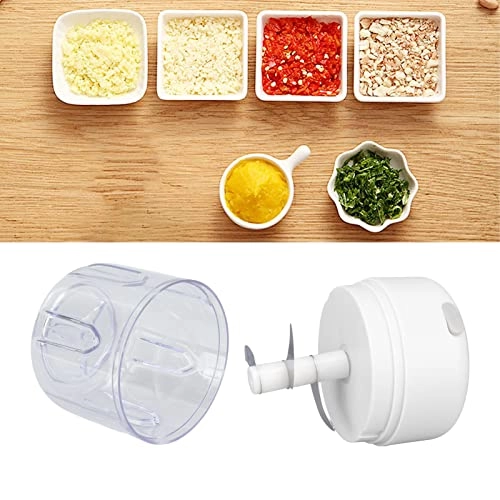 Electric Garlic Chopper - 250 ml USB Rechargeable