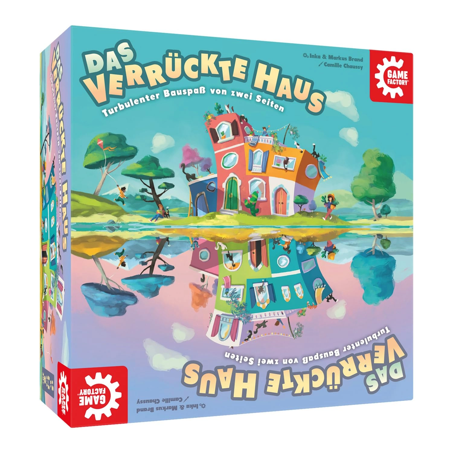Game Factory Das verrückte HAUS - 2-6 players 30 minutes