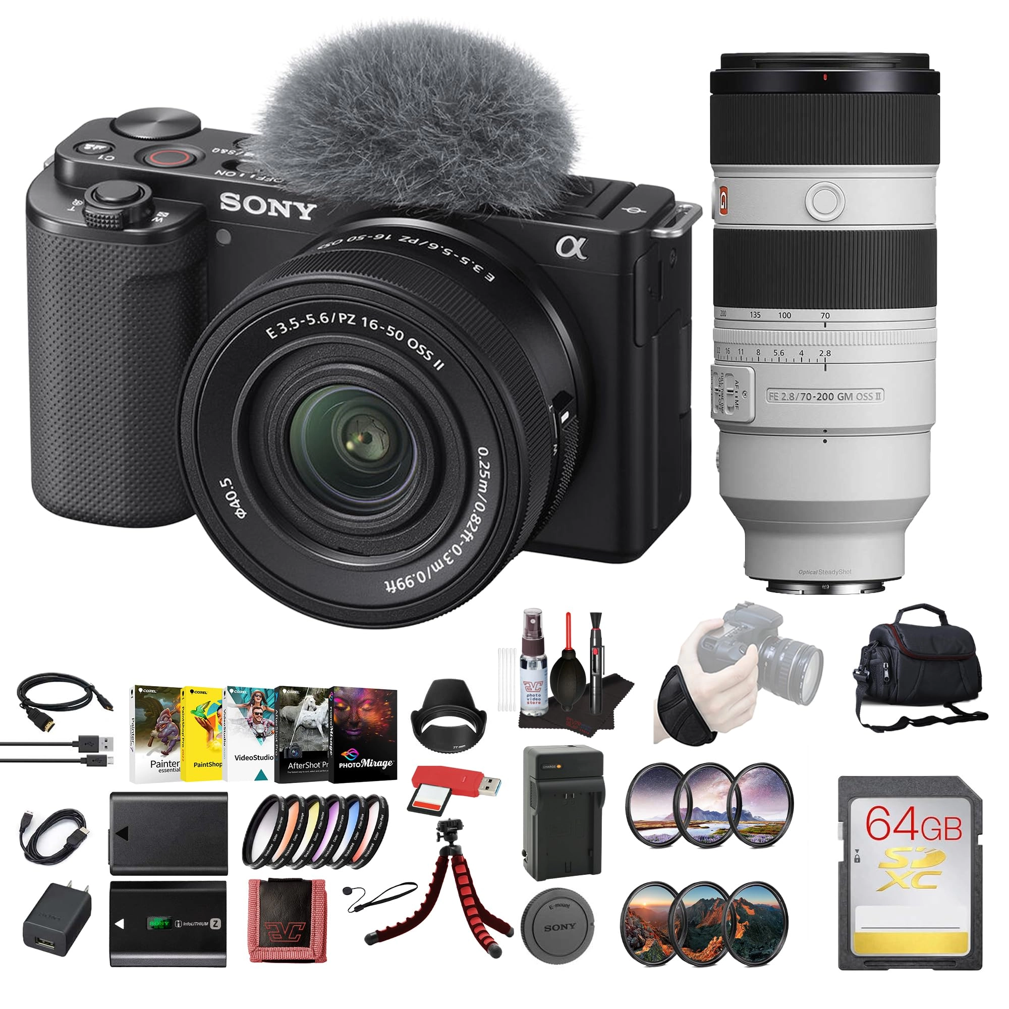 Alpha ZV-E10 ILCEZVE10LB BUNDLE