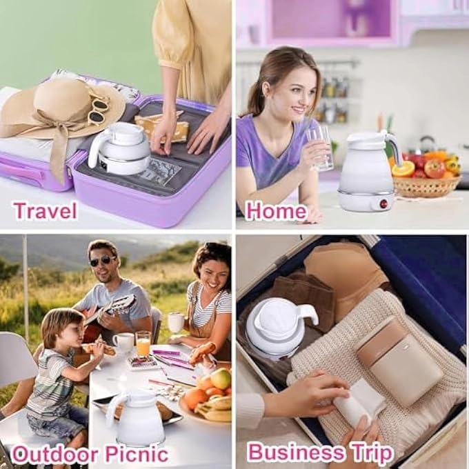 Foldable Collapsible Electric Kettle
