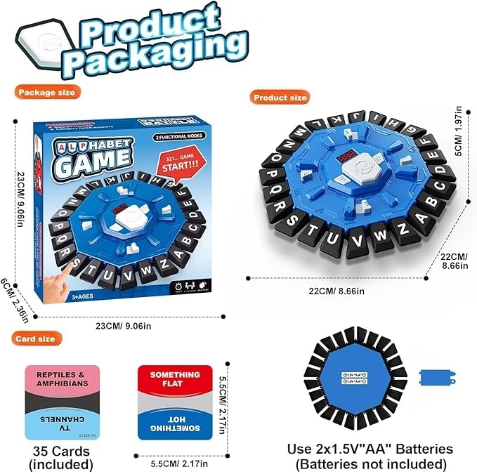 Alphabet Word Game - 3 years and up