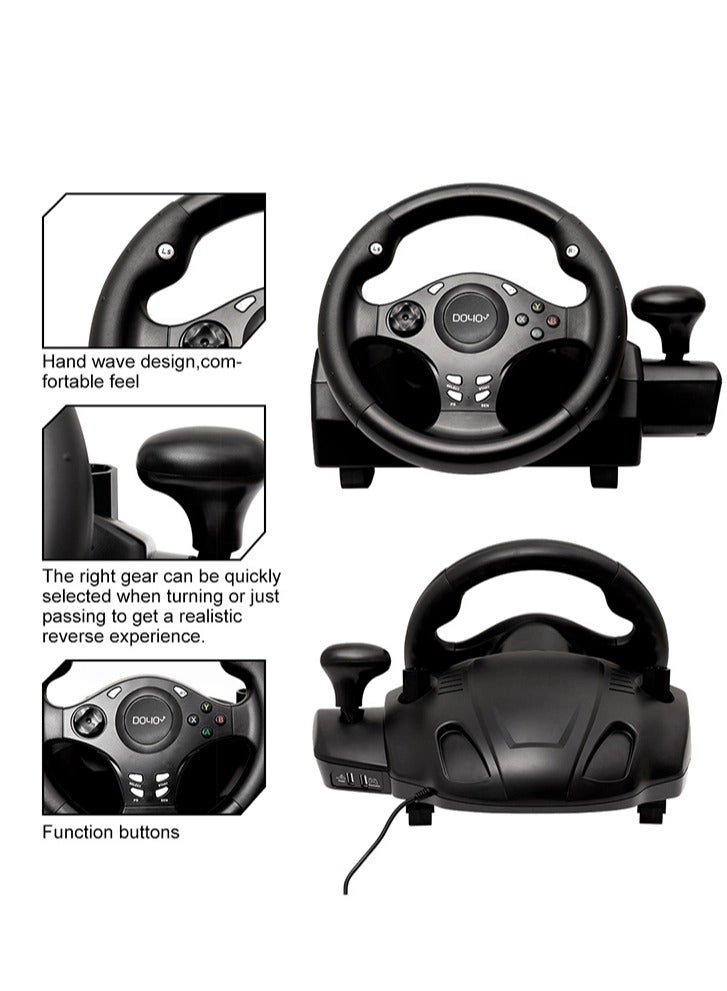 R270 Racing Wheel & Pedals - PC PS3 PS4 XBOX ONE XBOX 360 Nintendo Switch Android