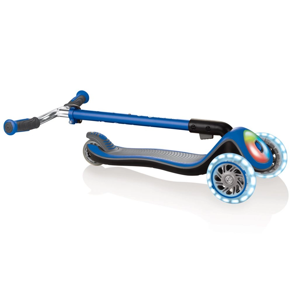 Elite Prime 3-Wheel Kick Scooter – 125mm LED Foldable