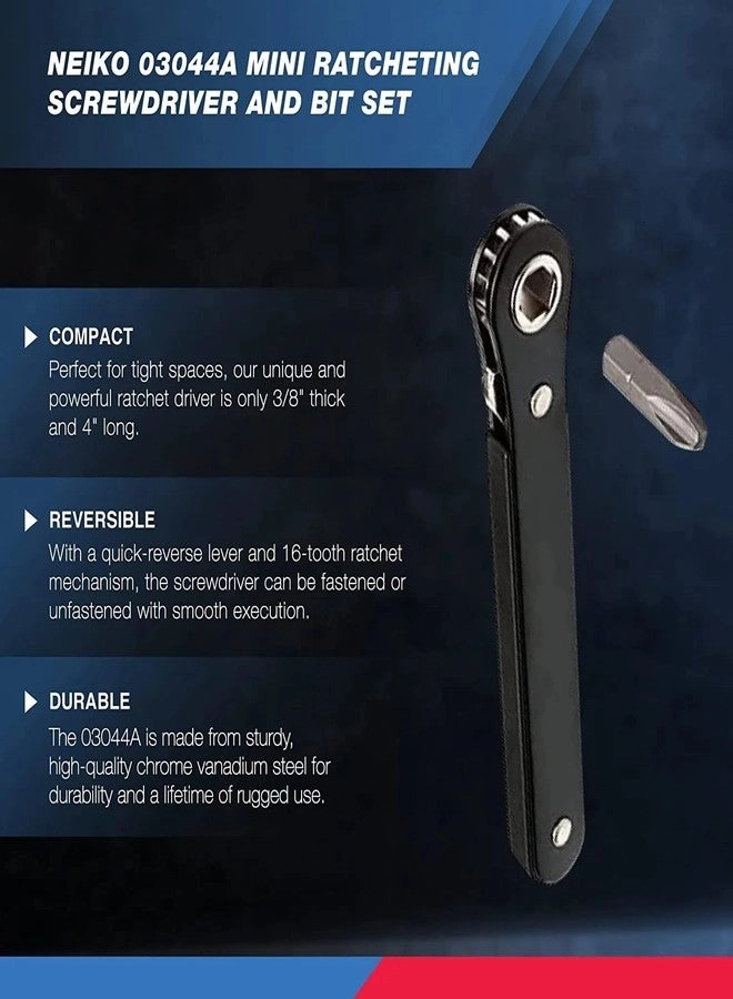 03044A Slotted and Phillips Screwdriver Set (8 Pcs)