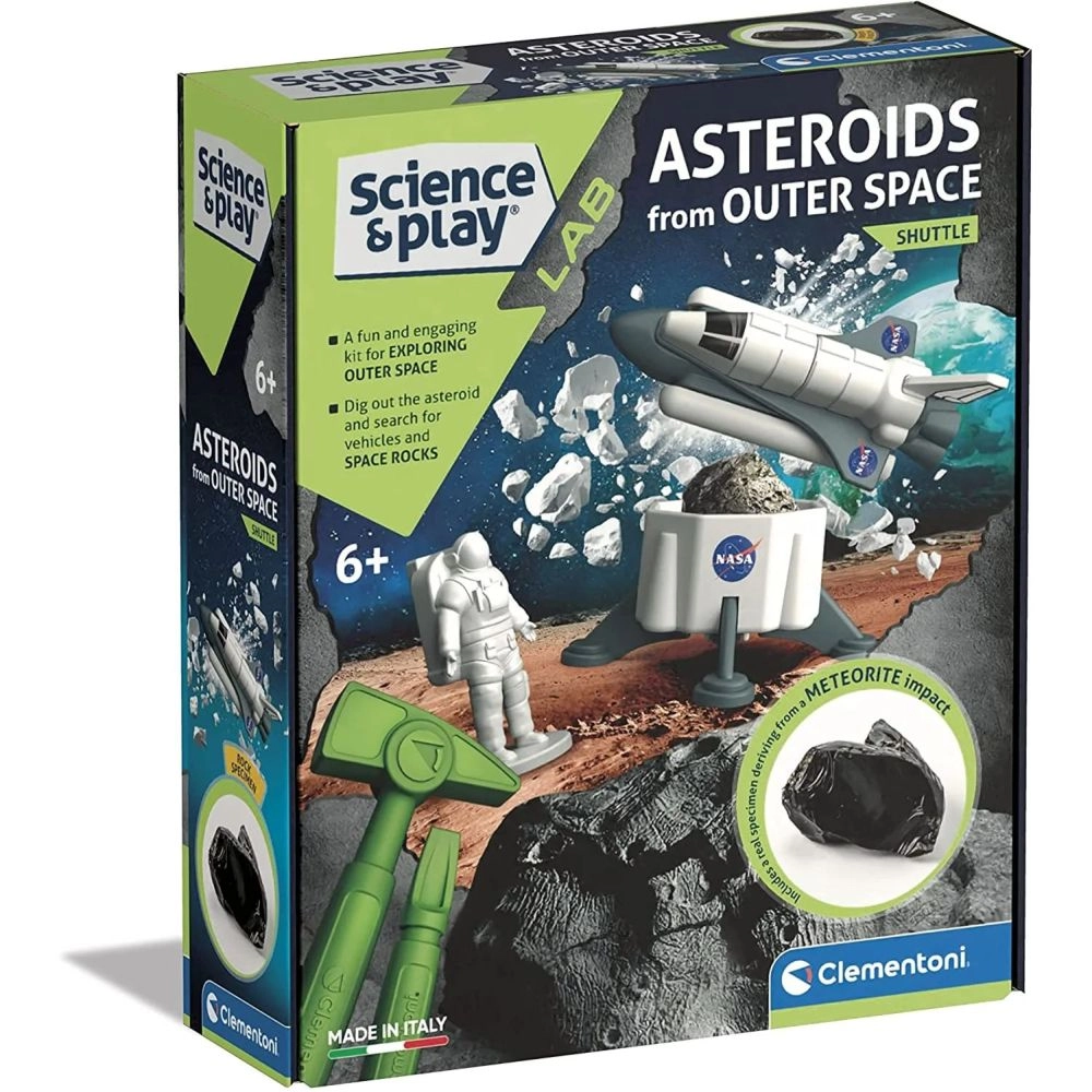 Clementoni Space Asteroid Dig Kit - 6 years+