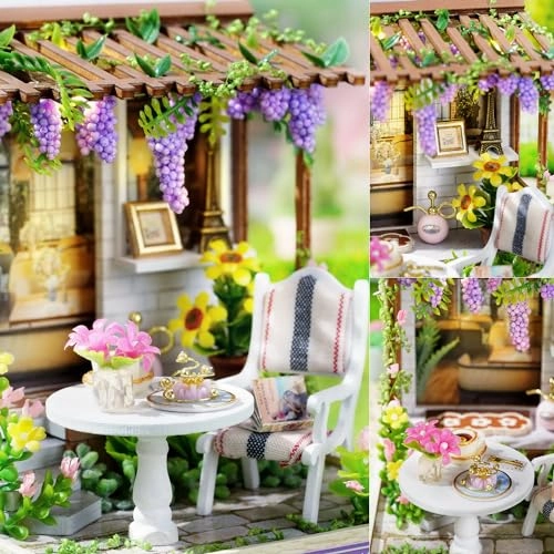 DIY Miniature Dollhouse Kit - Warm Moment 1:24