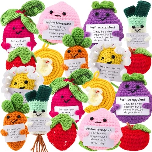 Emotional Dolls - 18 Pcs Mixed Crochet