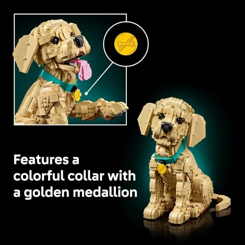 Golden Retriever Puppy (11384) - Posable Home Decor