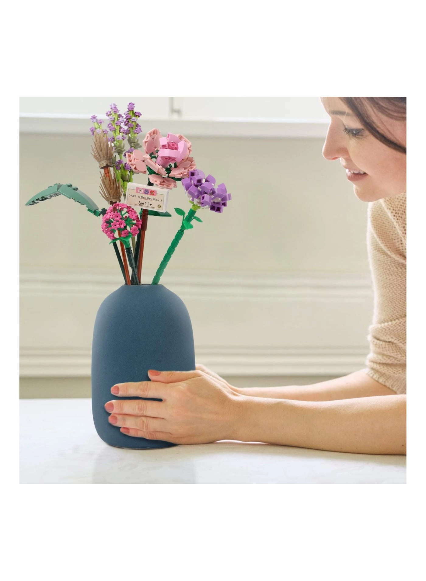 Flower Bouquet Building Blocks - Set 1 without Vase