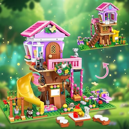 Tree House Building Blocks - 1 pcs