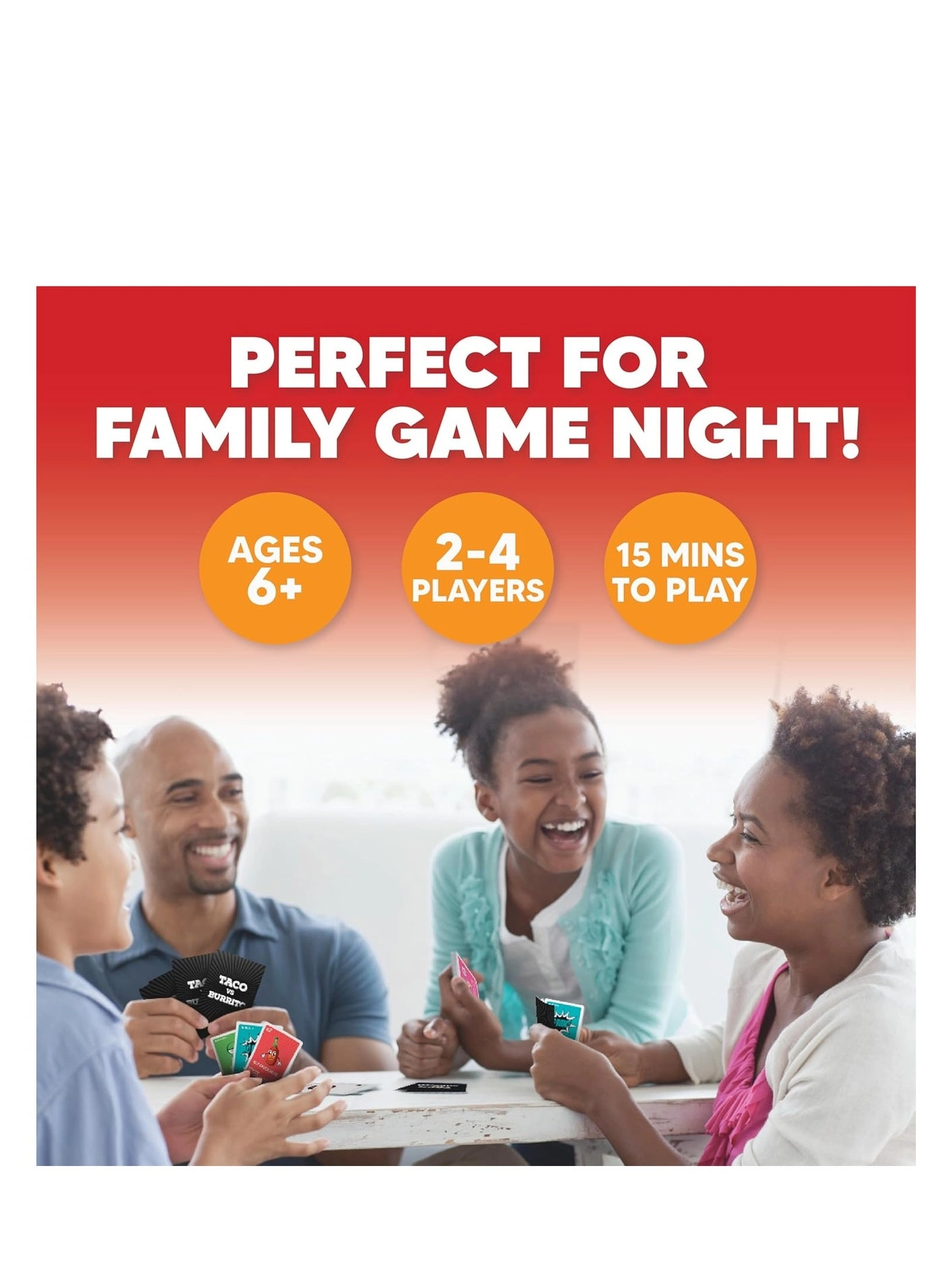 Taco vs Burrito - Card Game