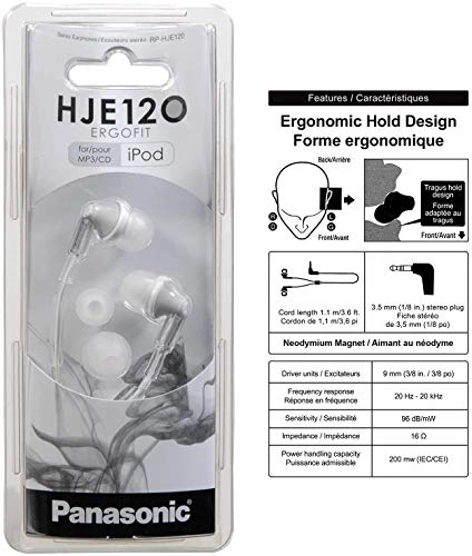 ErgoFit RP-HJE120 Wired Earbud