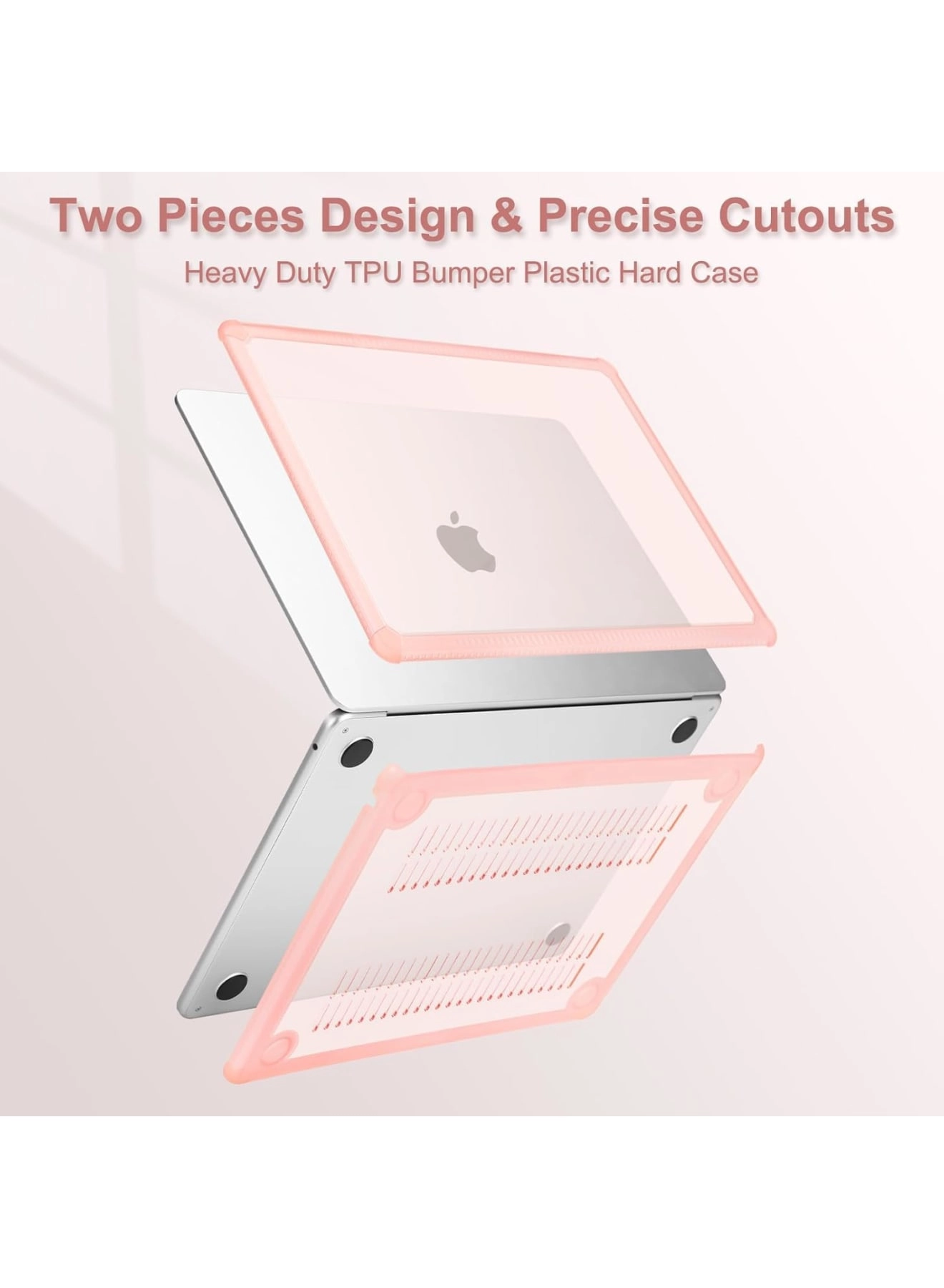 MacBook Air Case for 15-Inch Laptop (2023) - Hard Shell Folding Stand