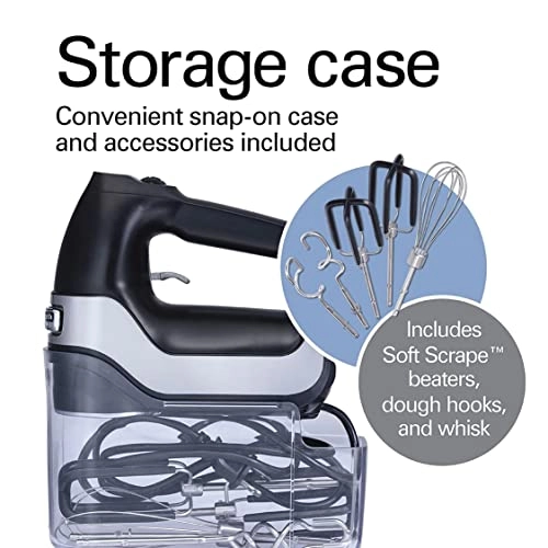 Professional 7-Speed Electric Hand Mixer - 907 g 200 watts