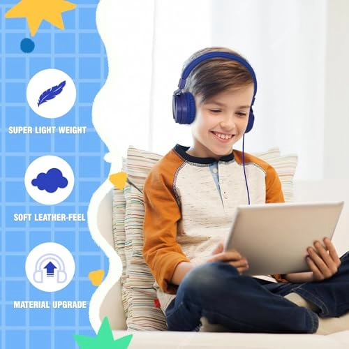 Foldable on Ear Headphones - Wired Headphone