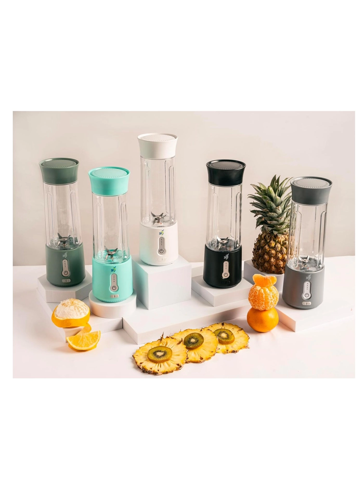 Blendmate Pro - Portable Blender USB-C 4000mAh Handle Lid (Grey)