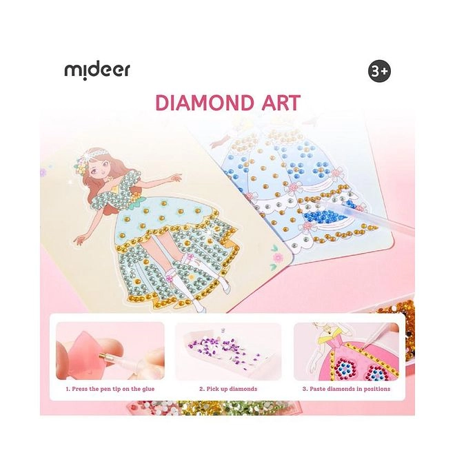 3-in-1 Dress Up Game Set - 30.9 x 30 x 2.9 cm 200 Accessories 3 Years+