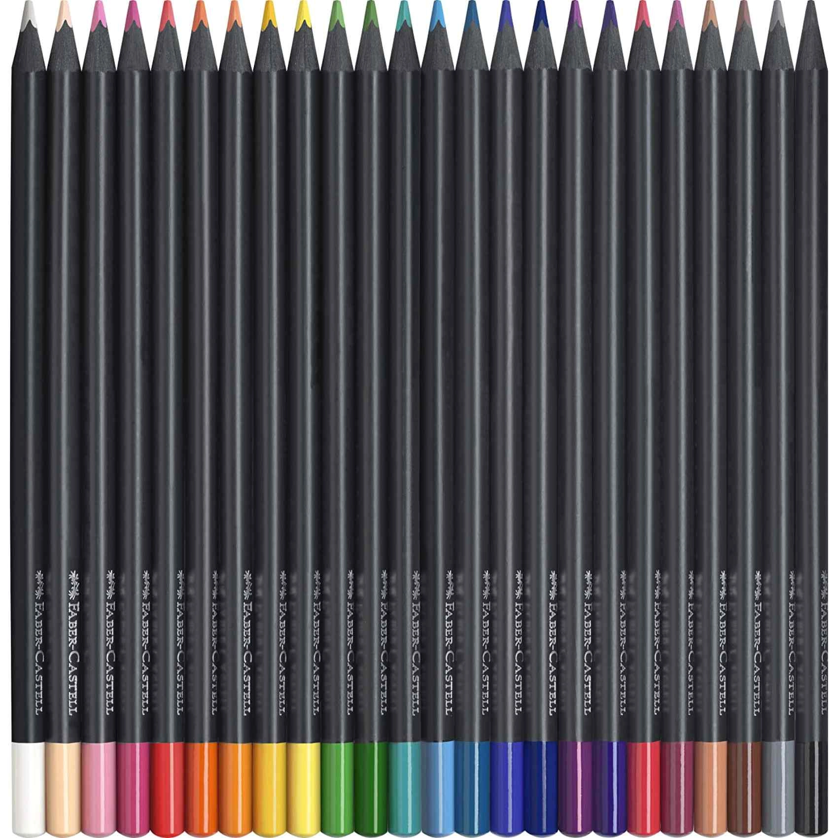 Black Edition Colour Pencils - 24 Colours