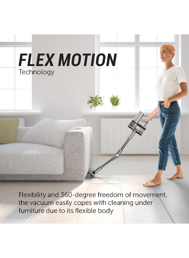 (Renewed) Cordless Stick Vacuum Cleaner - WET/DRY 60-MINUTE