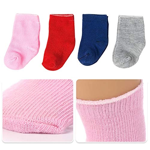 Mini Dolls Sock - 5 Pairs 18 Inch Ankle