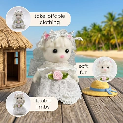 Rosegate Family - Mini 3 Figures White Ages 3+