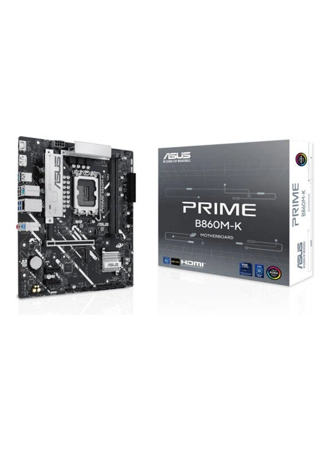 ASUS Prime B860M-K - LGA 1851 Micro-ATX Intel B860