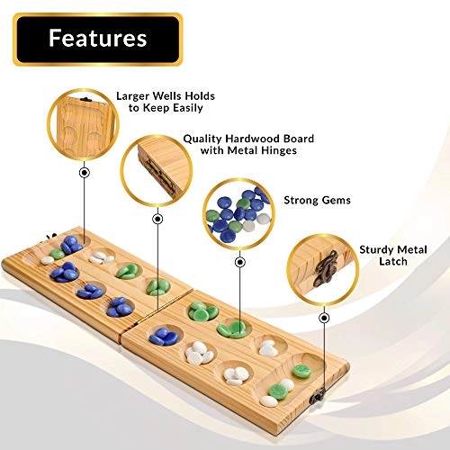 Mancala: Solid Wood Deluxe