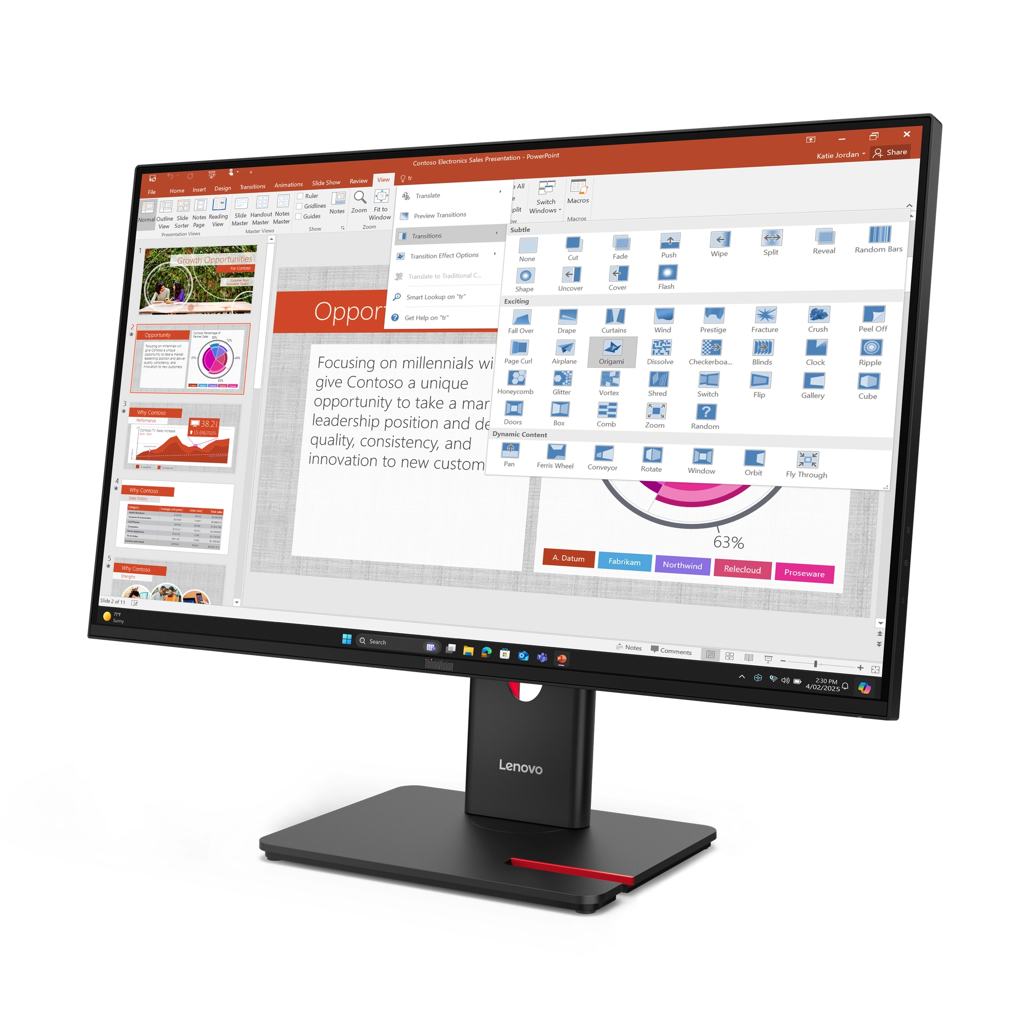 ThinkVision T27-40 - 64A5MAT6UK 27" 1920x1080