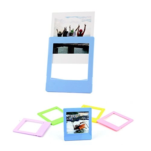 Colorful Photo Decor Borders Stand Photo Frame Set - 12*8.6cm 1 Count