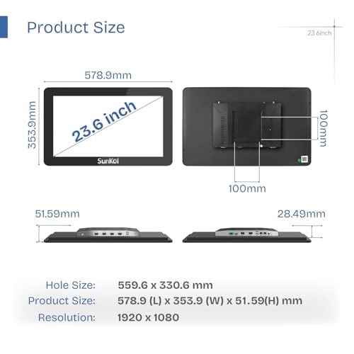 WD01 - 16GB 23.6 inch Core i3 7100U