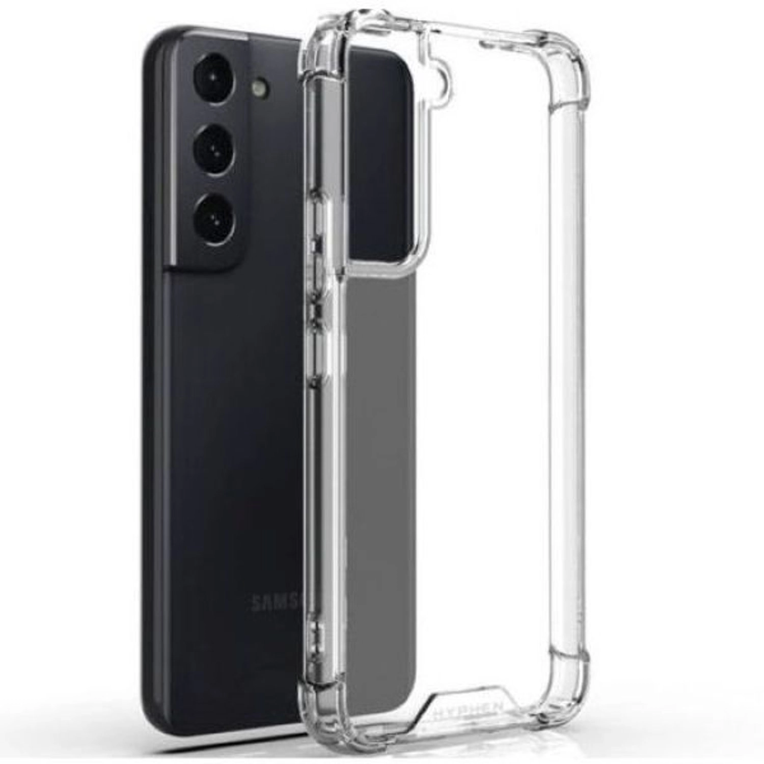 Drop Protection Clear Case for Galaxy S22 Plus