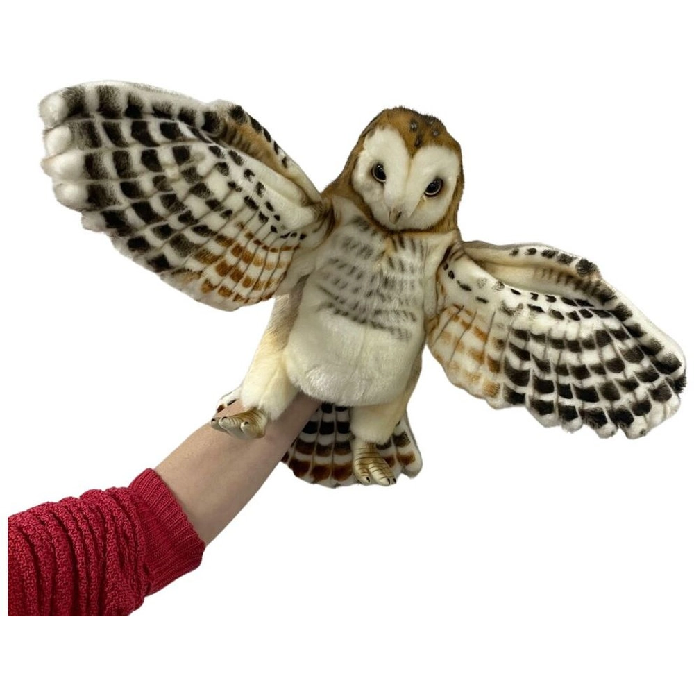 HANSA LOCAL Barn Owl Hand Puppet