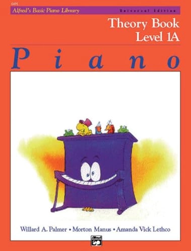 Alfred's Basic Piano Library: Theory Book Level 1A
