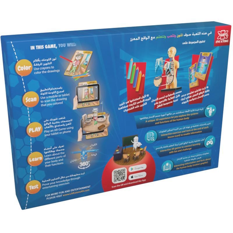 Interactive Body Parts - 6 Years and Above