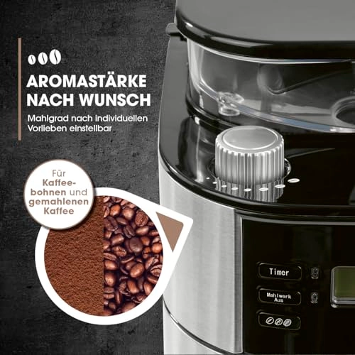 15301 - 1250 Milliliters Integrated Coffee Grinder