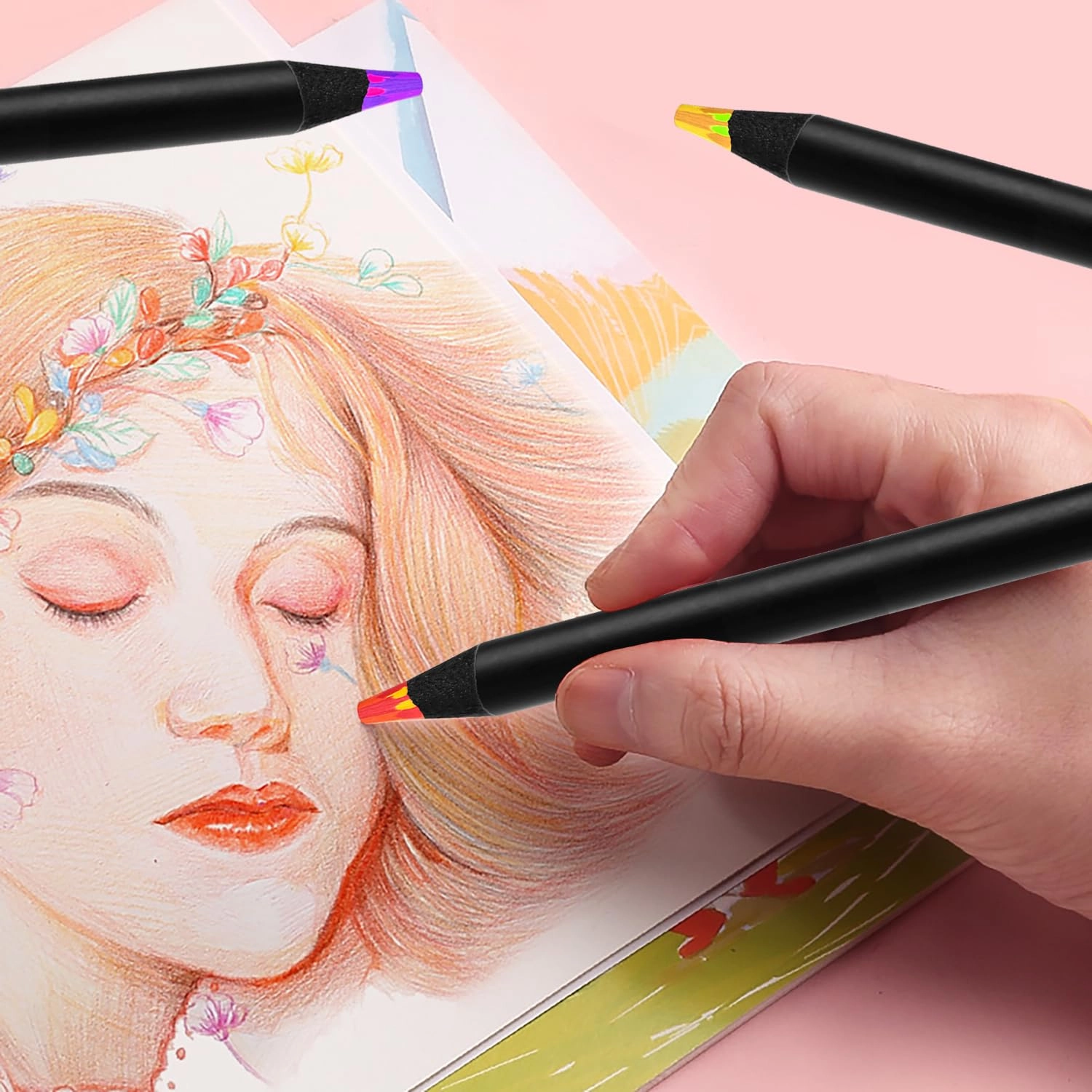 Rainbow Pencils - 12 Pcs