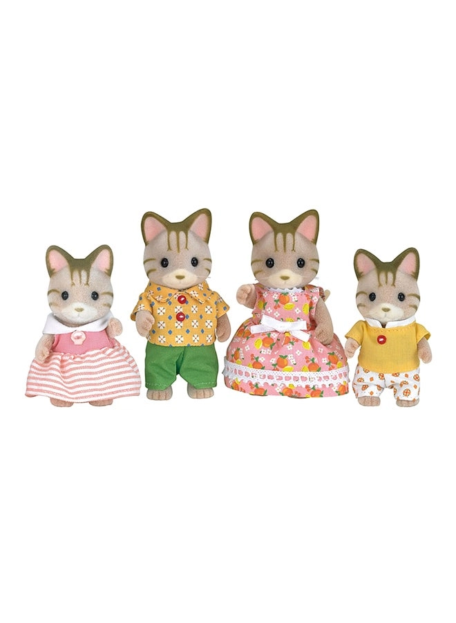 Sandy Cat Family 4 pcs