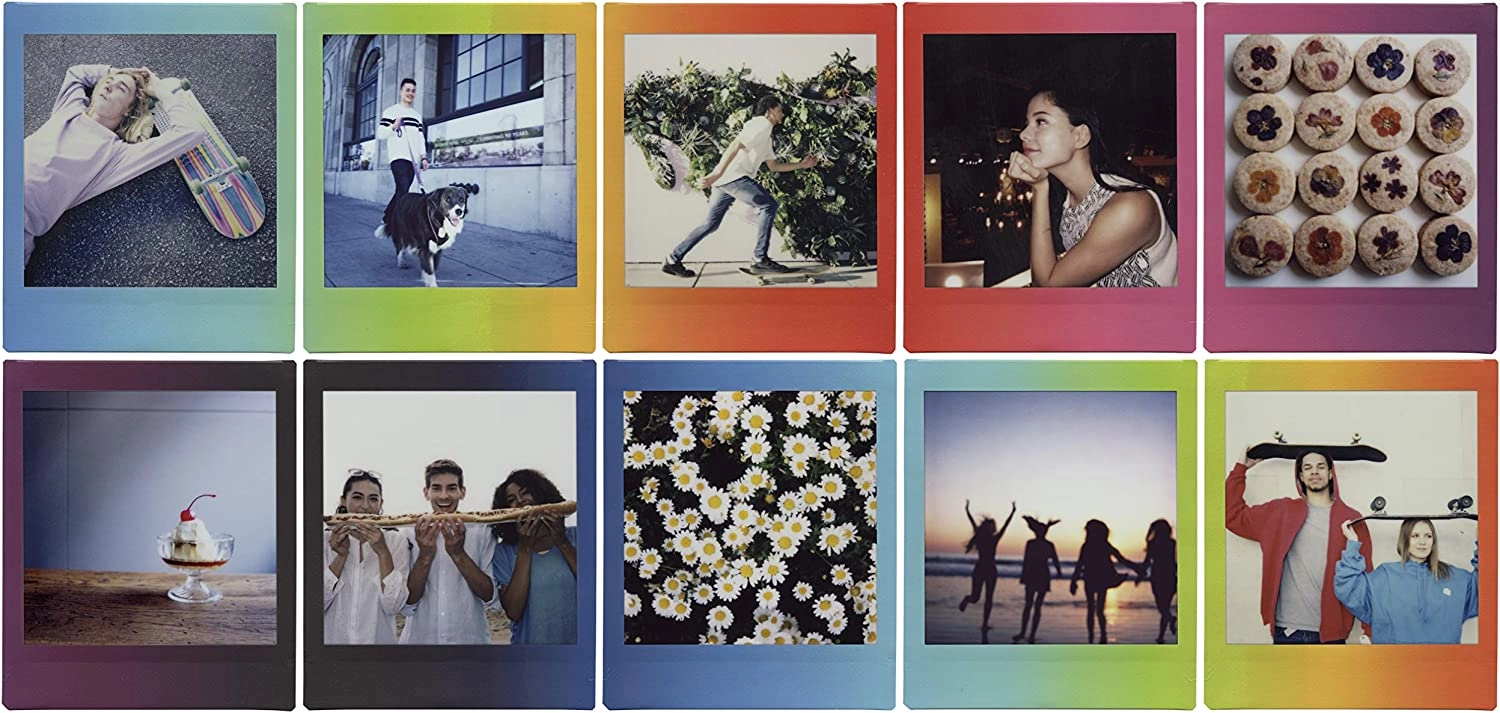 Instax Square Rainbow Film - 10 Exposures