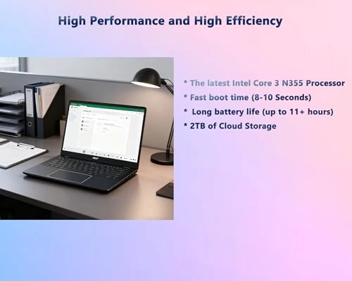 Chromebook Plus Chromebook Plus 514 CB514-6HT-368E - 14'' i3-N355 8GB DDR5 512GB SSD