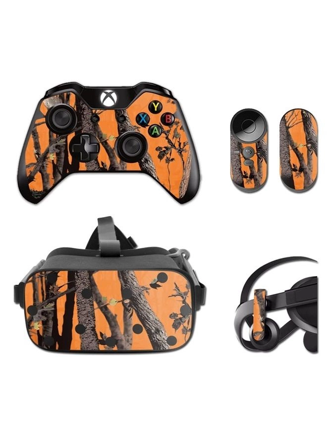 MightySkins Skin for Oculus Rift CV1 - 3M automotive-grade vinyl Orange