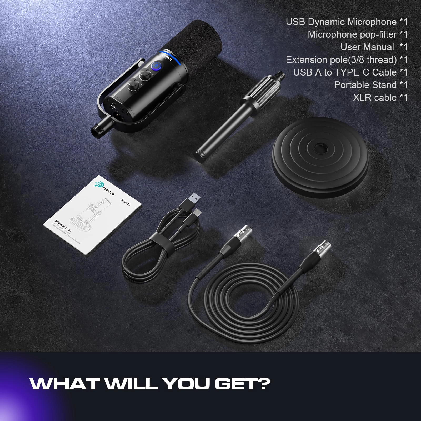 PGM D1 USB+XLR Microphone