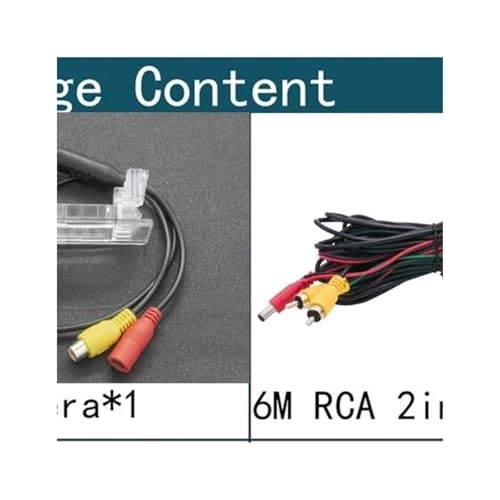 Reverse car rear view camera - Night vision Wired 720 x 540 pixels